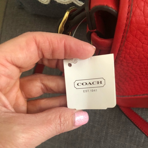 Coach Leather Crossbody Purse - Picture 7 of 13